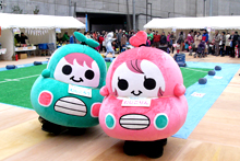 『むじころう』『むじこりん』の様子 『むじころう』『むじこりん』の様子